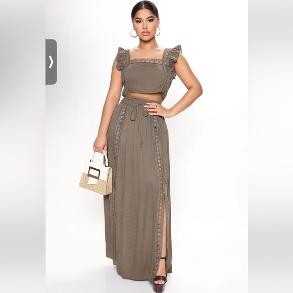 Fashion Nova Dresses & Skirts - Fashion Nova Free on thoughts skirt set